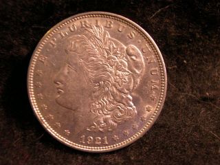 1921 - D / Morgan / Dollar / Silver / Unc photo