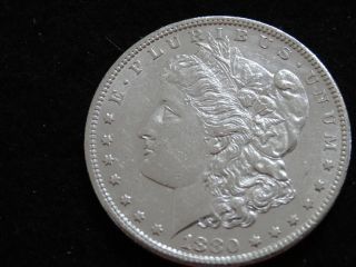 1880 - S Morgan Silver Dollar photo