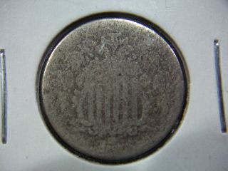 1867 Shield Nickel Album Filler photo