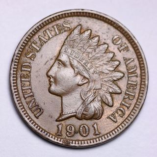 1901 Indian Head Cent Penny Choice Bu 4 Diamonds Shipping  photo