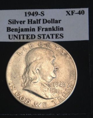 1949 - S 50c Franklin Half Dollar photo