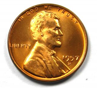 1957 - D Lincoln Cent State photo