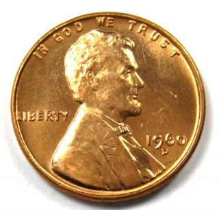 1960 - D Lincoln Cent Small Date State photo
