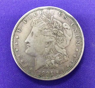 1921 Morgan Silver Dollar photo