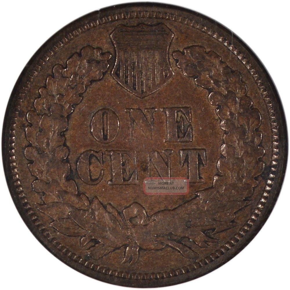 1877 Us Indian Head Cent 1c - Ngc Xf45 Bn