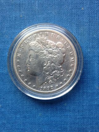 1892 S Morgan Silver Dollar Rare Low Mintage photo