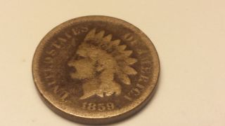 1859 Indian Head Penny photo