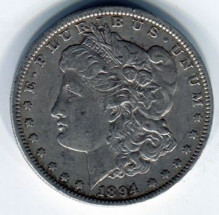 1894 - O $1 Morgan Dollar Xf Vam 4 photo