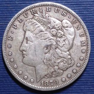 Morgan Silver Dollar,  1879  photo