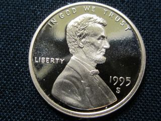 1995 S Gem Proof Lincoln Cent photo
