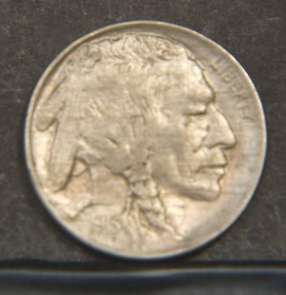 1913 - D Buffalo Nickel Type 1 Unc (p18590) photo