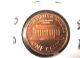 1990s Proof Lincoln Penny,  Has Fine Scratches On Obverse Small Cents photo 1