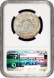 1953 - S Franklin Ngc Ms 66 +plus+.  Extremely Rare - 1 Of Only 5 Rainbow Color Half Dollars photo 3
