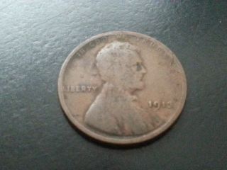 1913 - Wheat Penny - One Cent photo