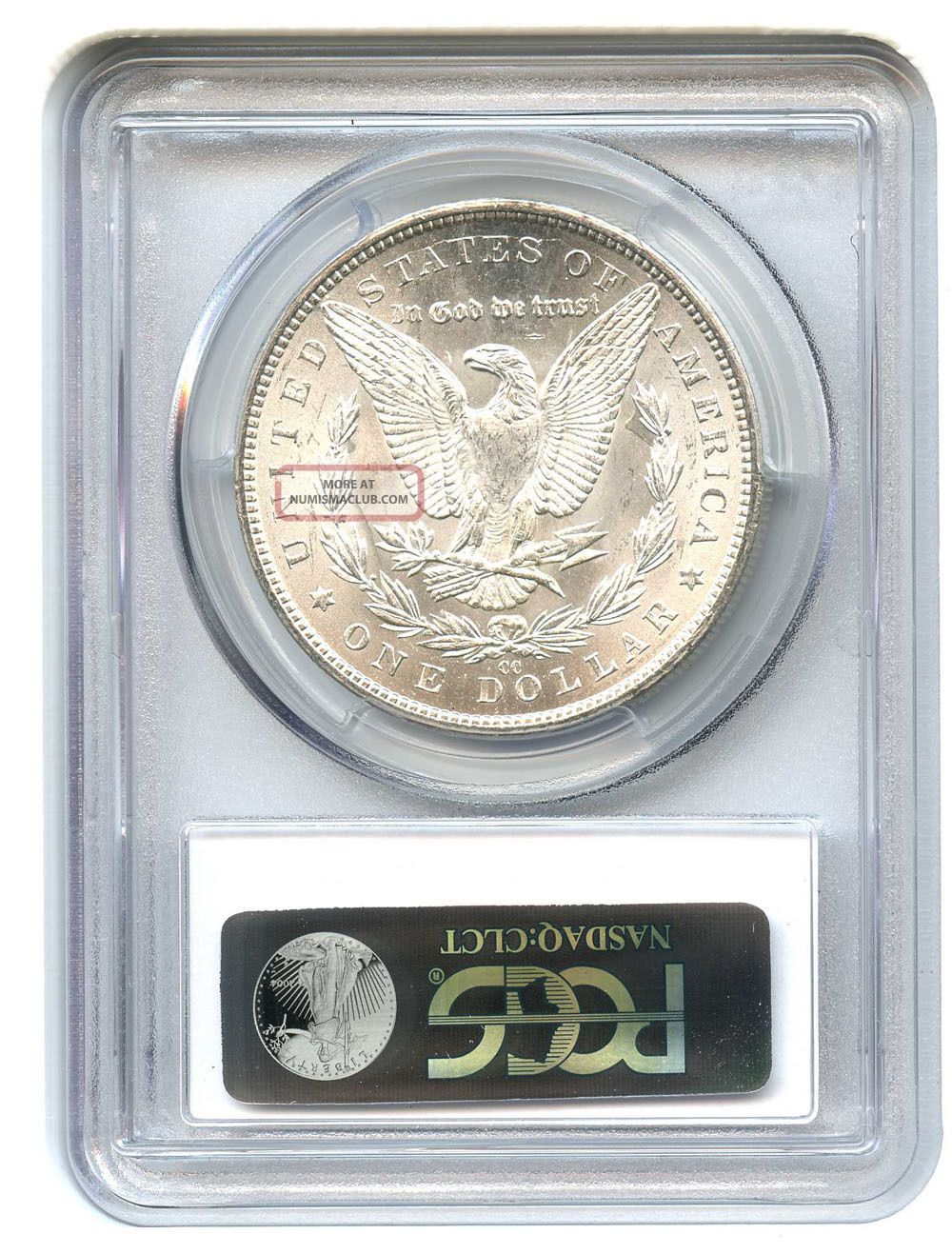 1883 - Cc $1 Pcgs Ms63 Morgan Silver Dollar