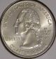 2001 P,  Rhode Island State Quarter (small Cud) Error Ae 598 Coins: US photo 1