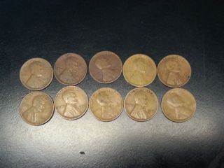 1918,  1919s,  1919,  1920,  1926,  1926b Or D,  1927,  1928,  1929s,  1929 - Wheat Pennies - Lot1 photo