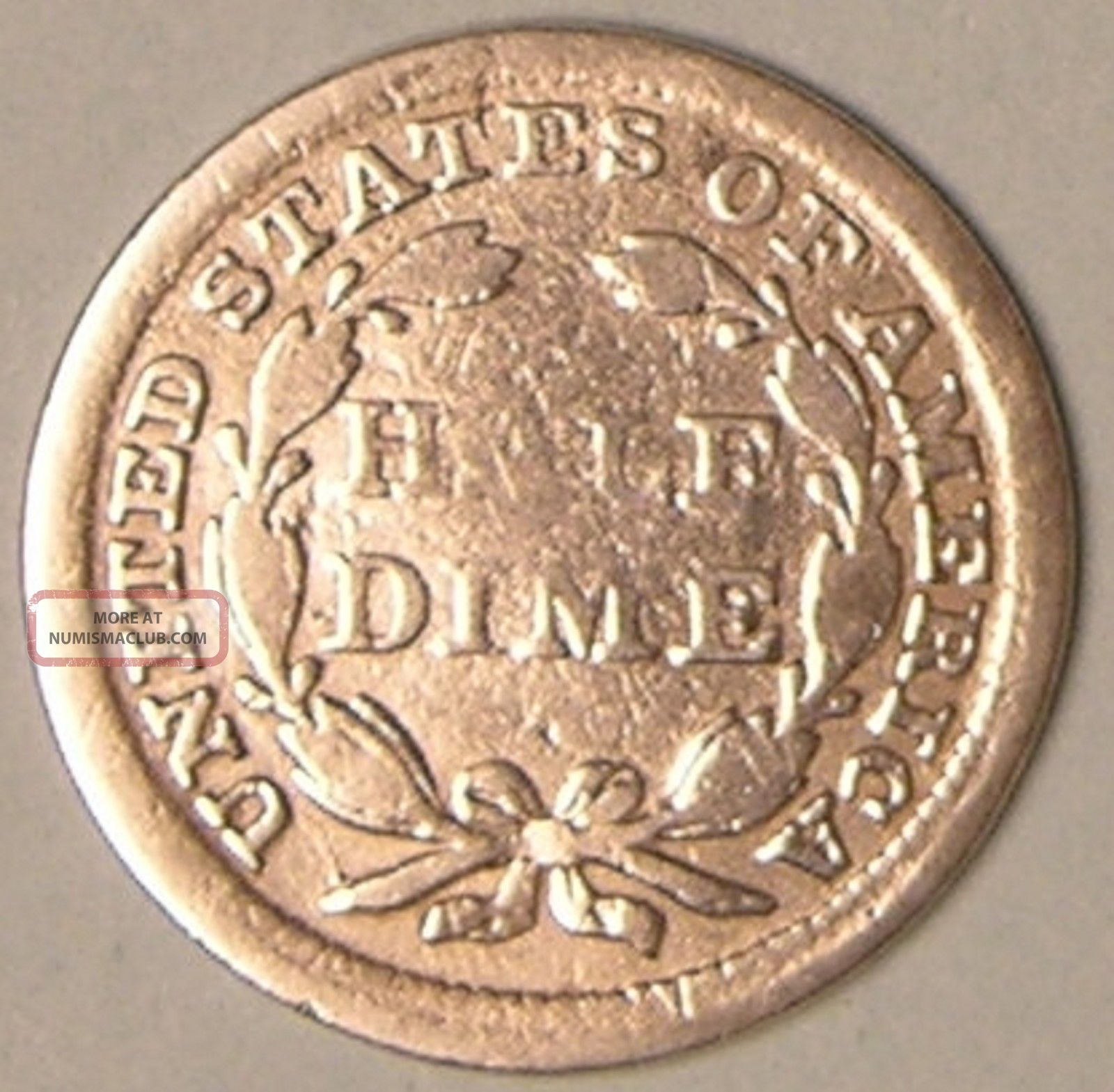 1856 Seated Liberty Half Dime, Aa - 147
