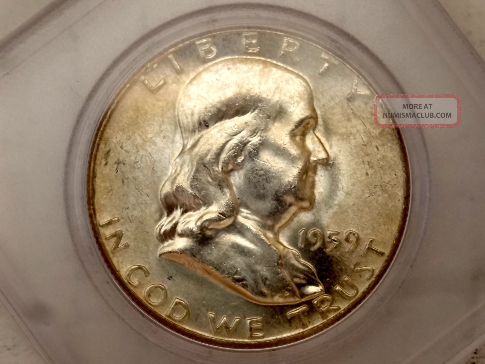 1959-p-unc-silver-franklin-half-dollar