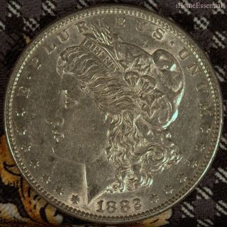 Dollar Morgan 1882,  Brilliant Uncirculated Plus,  Great Luster photo