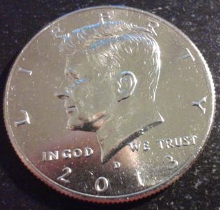 2013 - D Kennedy Half Dollars - Bu From Bag Not Available In Circulation photo