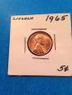 1965 Lincoln Penny.  Bu Small Cents photo 2