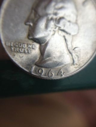 1964 D Washington Quarter photo