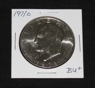 1971d Bu+ Ike Dollar photo