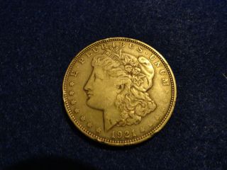 1921 - S $1 Morgan Silver Dollar Rare U.  S Coin photo