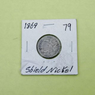 1869 Shield Nickel photo