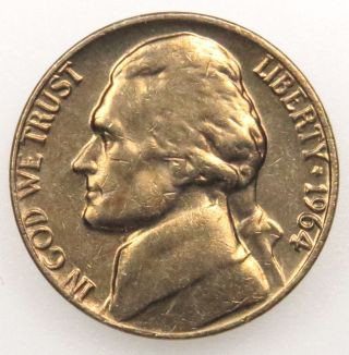 1964 Uncirculated Jefferson Nickel (b03) photo