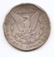 1891 - Cc $1 Morgan Silver Dollar Dollars photo 1