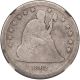 1862 - S Liberty Seated Quarter 25c - Ngc Vg08 Quarters photo 2