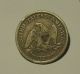 1857 Seated Liberty Half Dollar,  Problem Coin Half Dollars photo 1