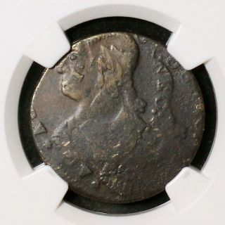 1787 Ngc Vf 25 Double Struck Draped Bust Left Connecticut Colonial Coin photo