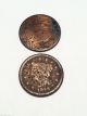 1844 Large Cent + 1 Large Cent Unreadable Coin Large Cents photo 5