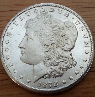 1878 - Cc Morgan Dollar Au++ 1st Yearkey Date,  Bright 