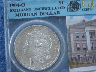 1904 - O Morgan Silver Dollar Gem Brilliant Uncirculated E0288 photo