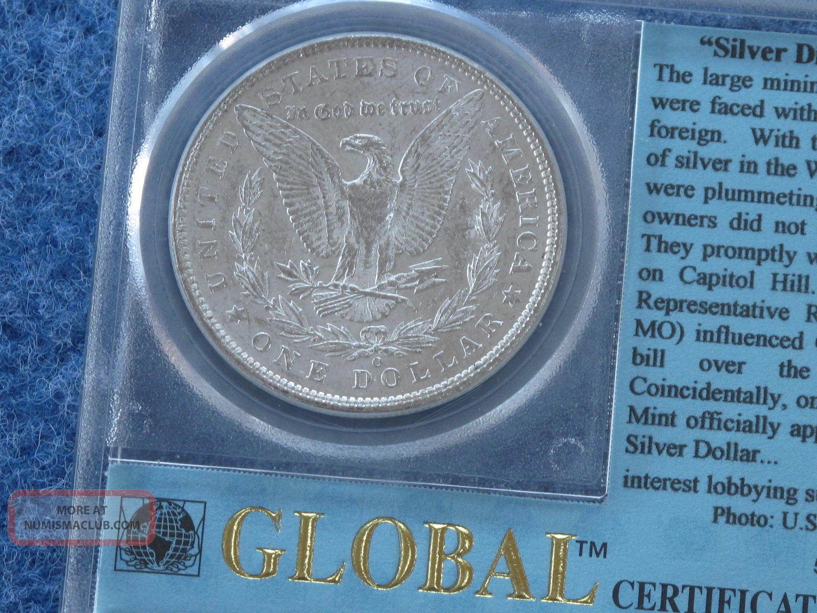 1904 - O Morgan Silver Dollar Gem Brilliant Uncirculated E0288