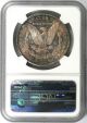 1881 - S Morgan Silver Dollar $1 Ngc Ms66 Cac Approved Lustrous Lovely Toning Dollars photo 3