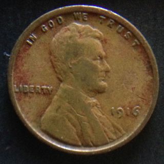 1916 Lincoln Cent Low Mintage photo
