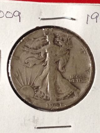 F009 ::1941 - P Walking Liberty Silver Half Dollar Coin :: Fairhouse : Hq photo