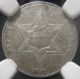 1861 Silver 3¢ Three Cents Ngc Xf45 Error: Medallic Alignment A3j6a8 Three Cents photo 1