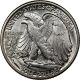 1942 Walking Liberty Half Silver Coin Choice Bu Unc Half Dollars photo 1