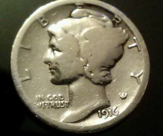 1916 First Year Of The Mercury Dime photo