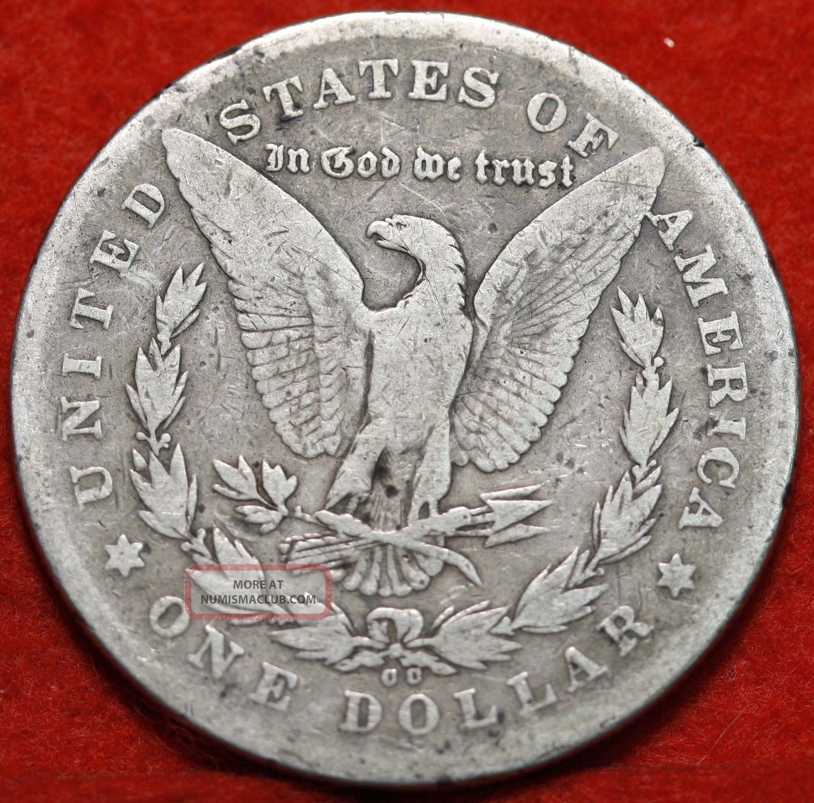 1878 Cc Silver Morgan Dollar