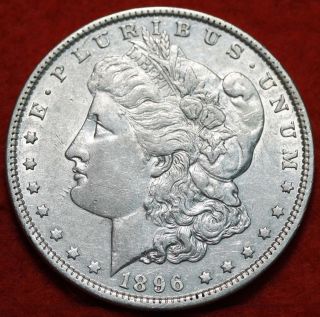 1896 Silver Morgan Dollar photo