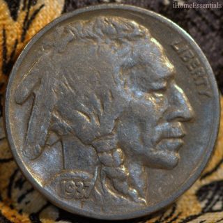 5 Cents 1937 Buffalo Nickel Indian Head,  Ef+,  Remarkable Filler Or Looker Coin photo