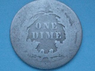 1888 Seated Liberty Dime - Old Type Coin photo