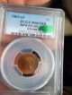 1869/69 Indian Head Penny Fs 301 S 3 Pcgs Ms65 Rb Cac Red 1869/9 Fs 008.  3 Pop 8 Small Cents photo 3